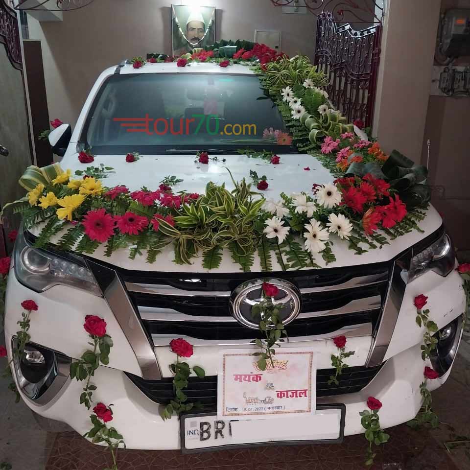 Hired New Model Toyota Fortuner on rent in Patna for My Wedding