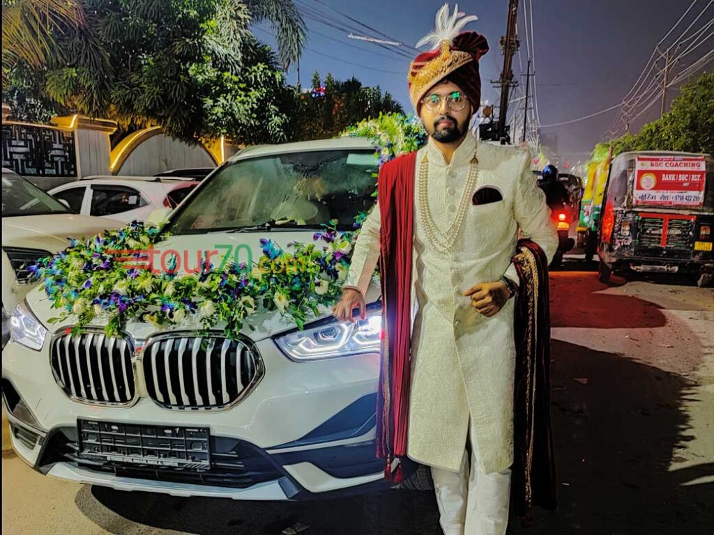 New Luxury car BMW on rent in Patna rented by Shashank Shekhar