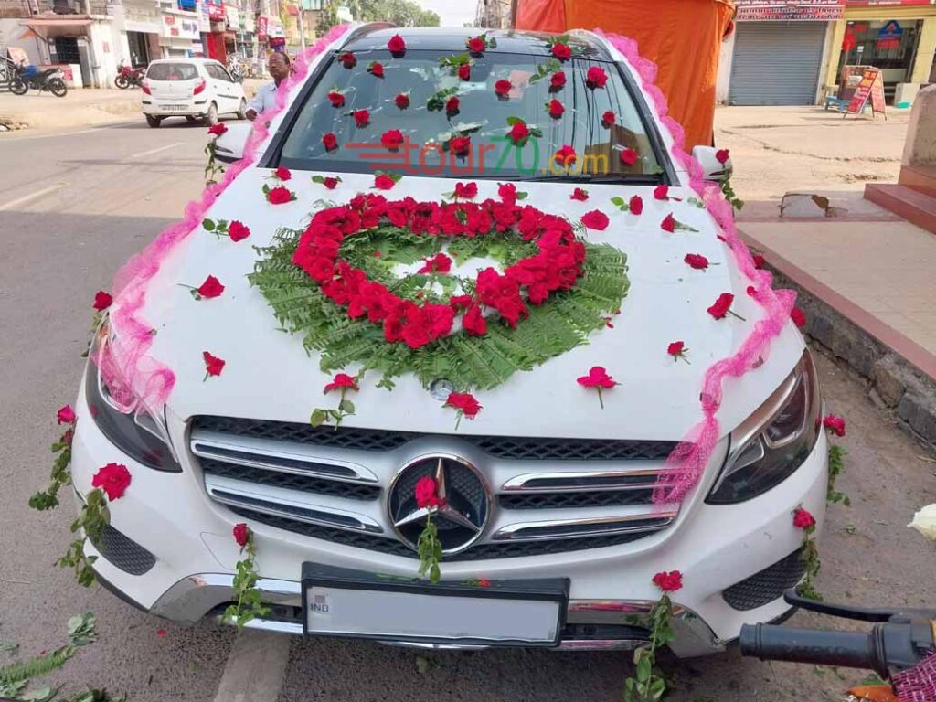 Gaurav Singh Booked Mercedes on rent in Patna to Biharsharif wedding