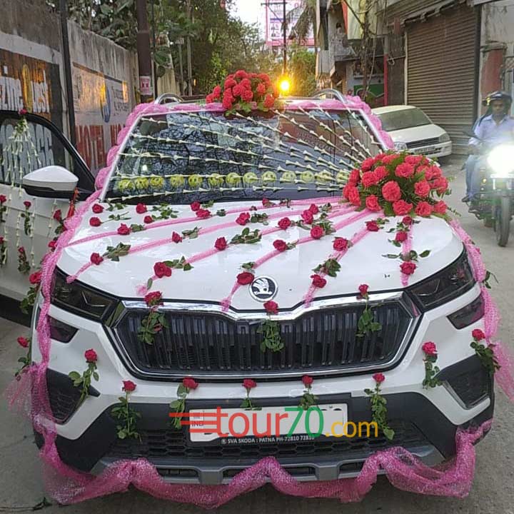 Akshay Kumar hired new Skoda Kushaq wedding car in Patna