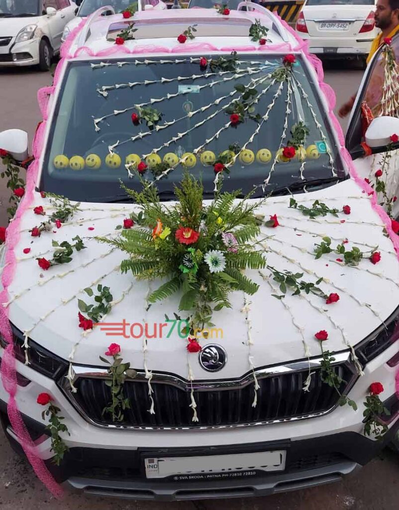 Aditya ji Booked Skoda Kushaq as a car Wedding in Patna
