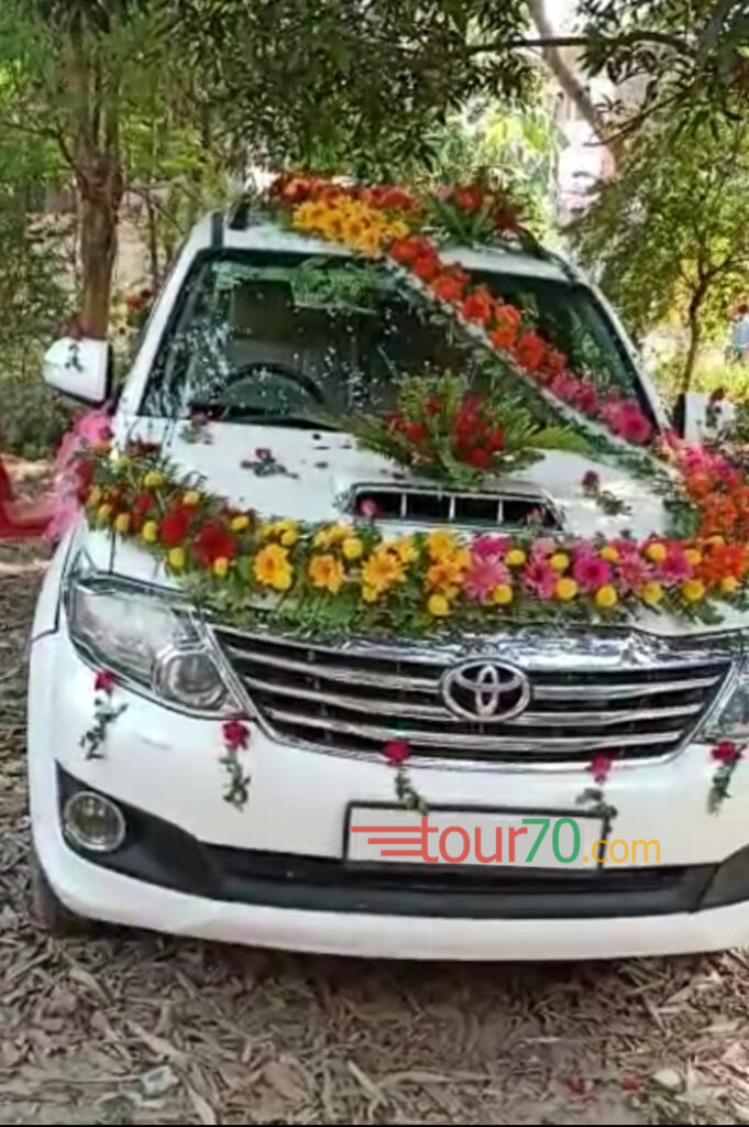 Toyota Fortuner on rent in Samastipur booked by Dayanad Singh