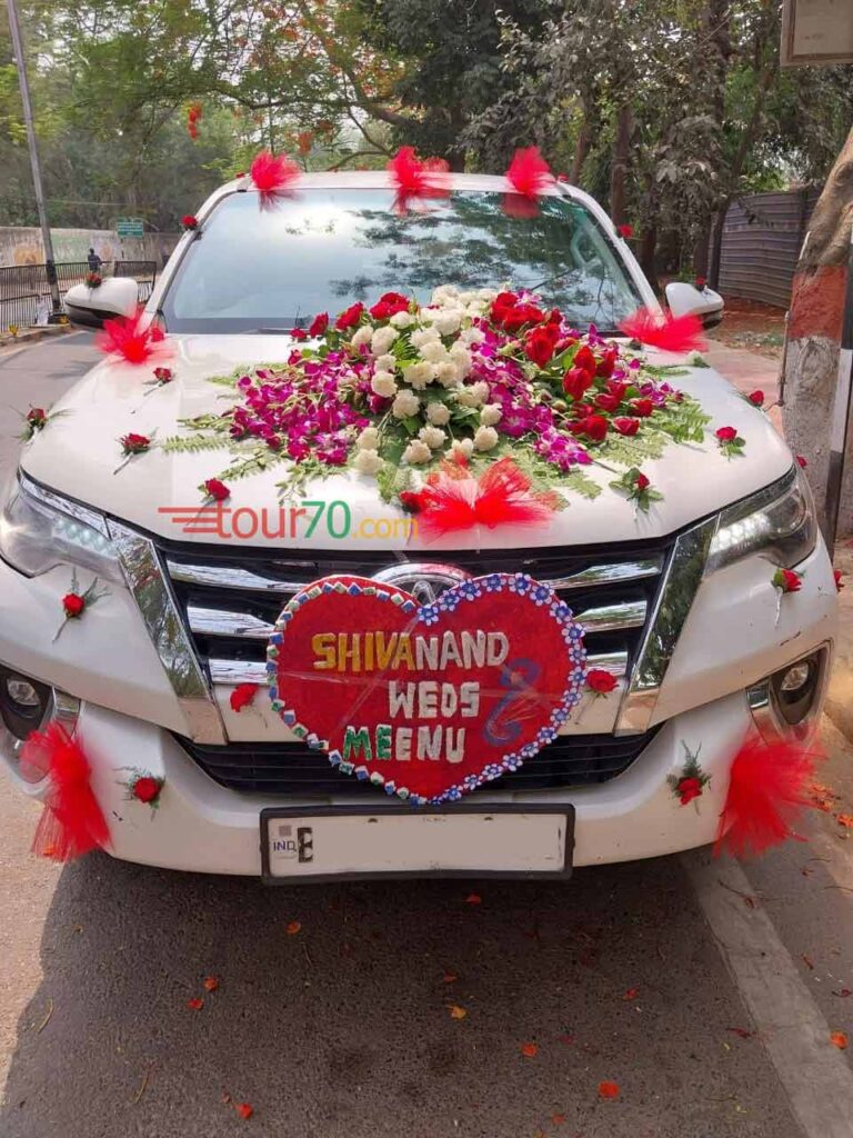 Toyota Fortuner wedding car in Patna