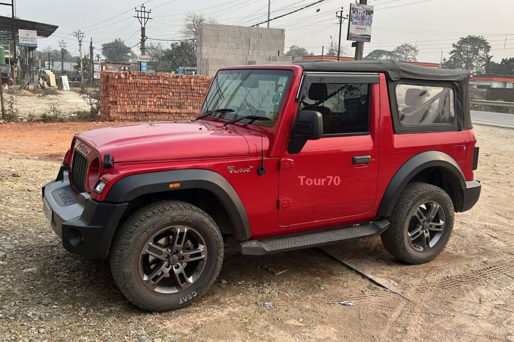 open Thar rental Gangtok