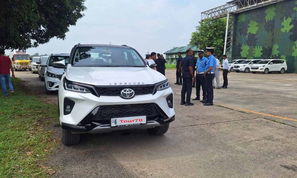 Toyota Fortuner Legender for rent