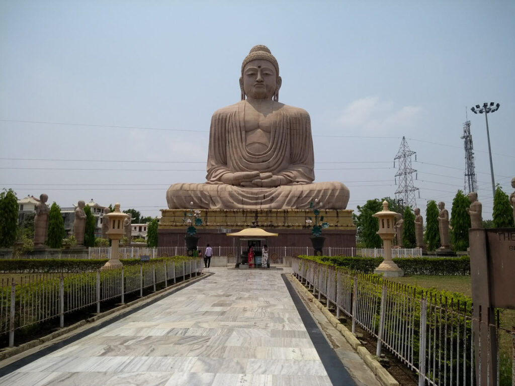 Mahabodhi Temple at Bodh Gaya in Bihar